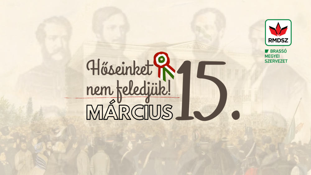 Hőseinket nem feledjük! – Március 15-i ünnepi rendezvénysorozat